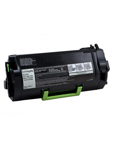 Toner lexmark làser 52d2x0e ms811...