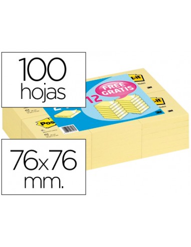 Bloc de notes adhesives lleva i pos...