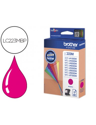 Ink-jet brother lc-223cbp magenta...