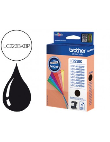 Ink-jet brother lc-223cbp negre...