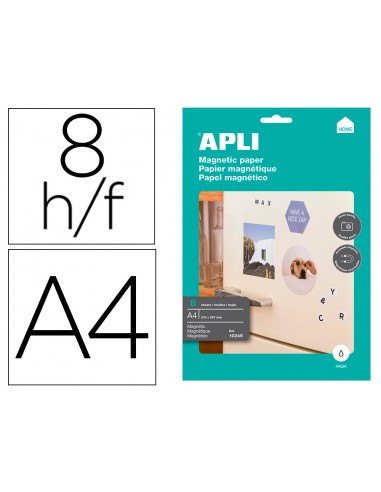 Paper magnètic apli blanc din a4 per...