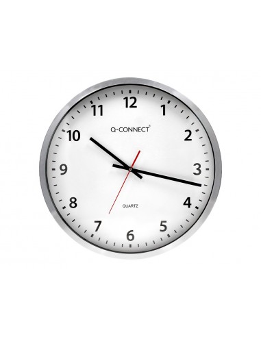 Rellotge q-connect de paret plàstic...