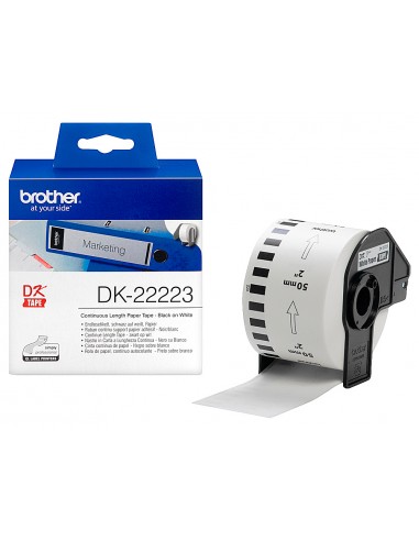 Etiqueta brother dk22223 cinta paper...
