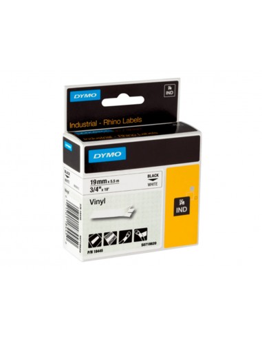 Cinta dymo vinil blanc 19mm x 5,5mt...