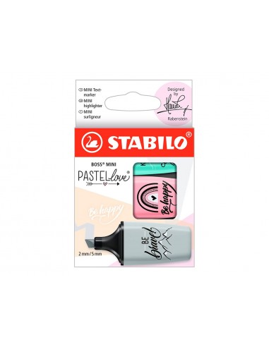 Retolador stabilo boss mini pastís...