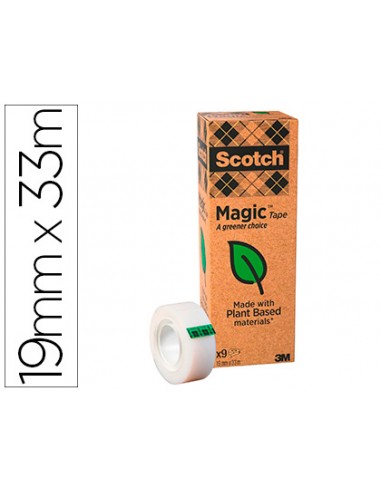 Cinta adhesiva scotch magic invisible...