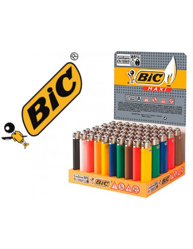 Encendedor bic maxi j26 expositor de...