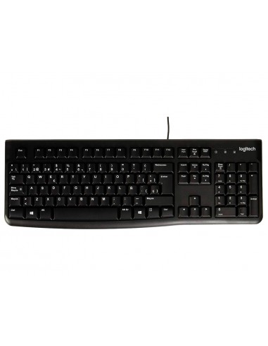 Teclat logitech k120 usb 2.0 amb...