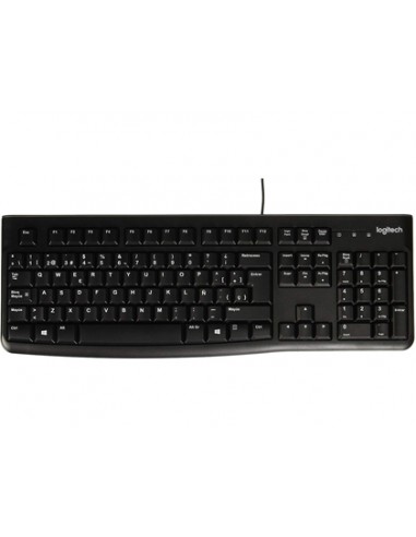 Teclat logitech k120 usb 2.0 amb...