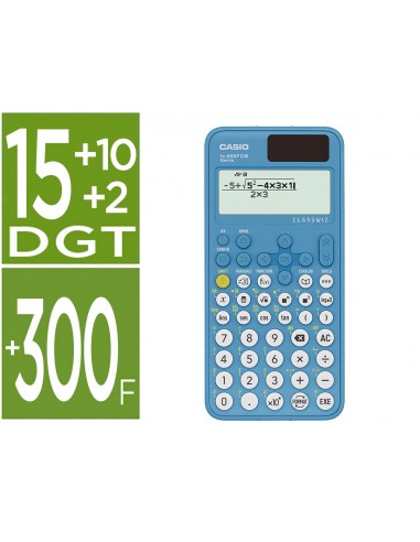 Calculadora casio fx-85sp cw iberia...