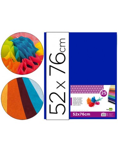 Paper seda liderpapel blau 52x76 cm...