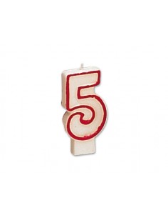 Vela aniversari liderpapel nº5