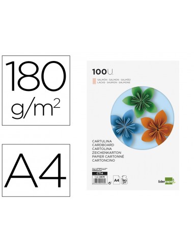 Cartolina liderpapel a4 180g/m2...