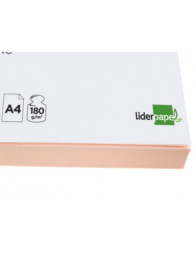 Cartolina liderpapel a4 180g/m2 crema...
