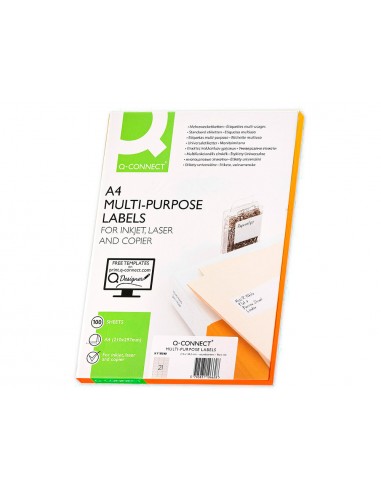 Etiqueta adhesiva q-connect kf10649...
