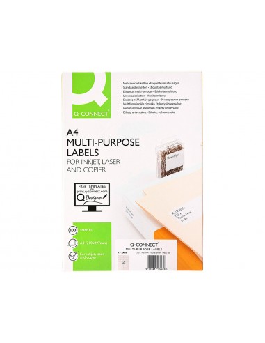 Etiqueta adhesiva q-connect kf10655...