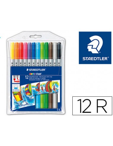 Retolador staedtler noris club doble...