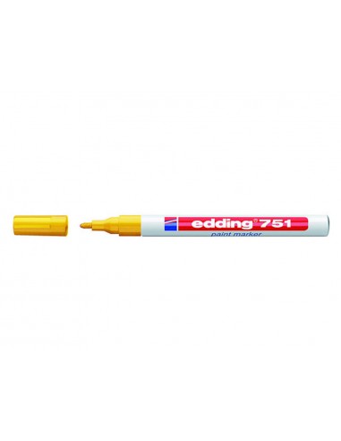 Retolador edding punta fibra 751 groc...
