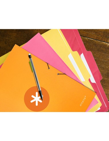 Carpeta antartik gomes a4 3 solapes...