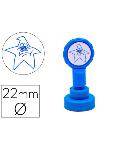 Segell artline emoticó estrella...