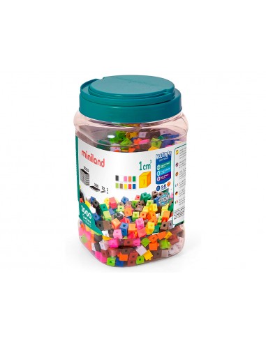 Joc miniland assortiment de 1000 cubs...