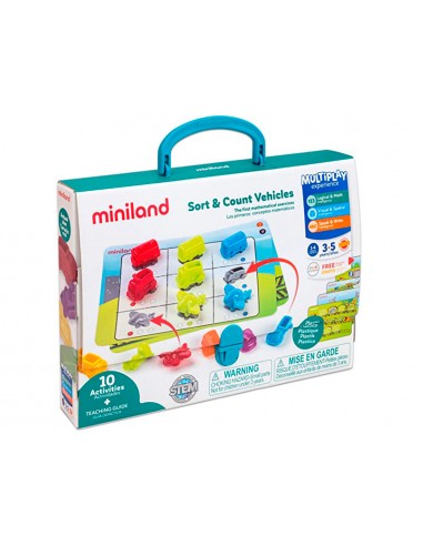 Joc miniland 36 vehicles i 5 fitxes d...
