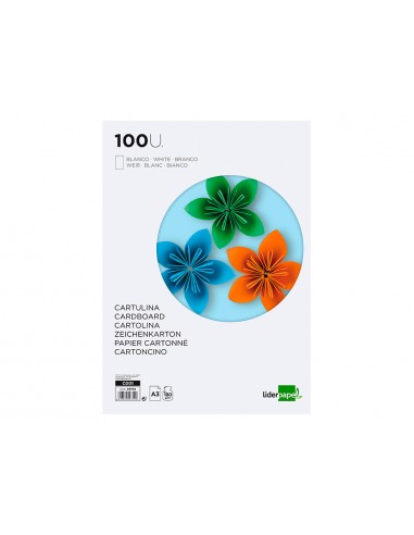 Cartolina liderpapel a3 180g/m2 blanc...