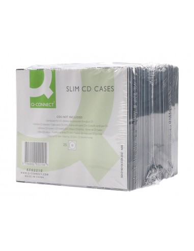 Caixa de cd q-connect slim -amb...