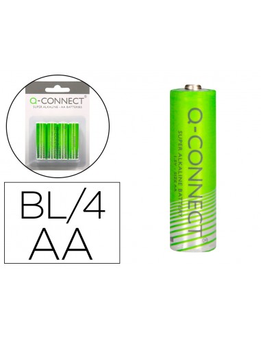 Pila q-connect alcalina aa blister...