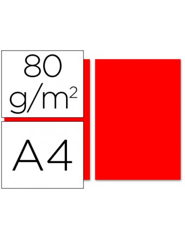 Paper color liderpapel a4 80gr...