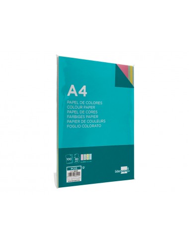 Paper color liderpapel a4 80gr 4...