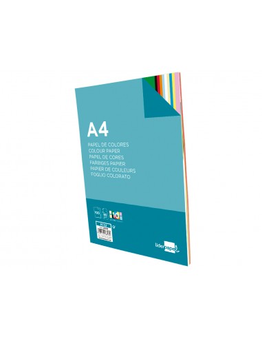 Paper color liderpapel a4 80gr 10...