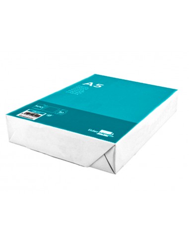Paper liderpapel a5 80g/m2 llis...