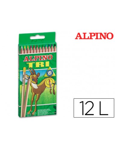 Llapis de colors alpino tri estoig de...