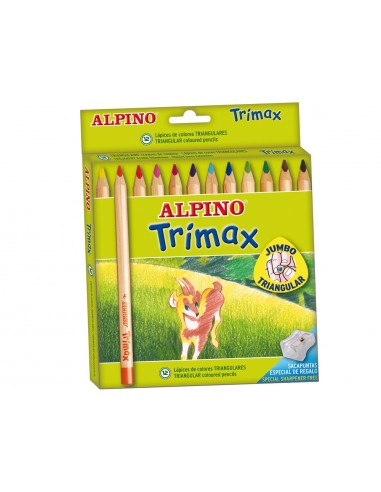 Llapis de colors alpino trimax caixa...