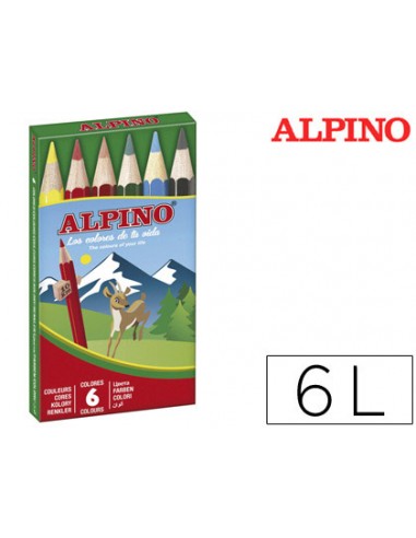 Llapis de colors alpino 651 caixa de...