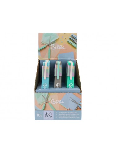 Tisora liderpapel plegable 12 cm amb...