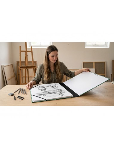 Carpeta dibuix liderpapel b3 cartró...