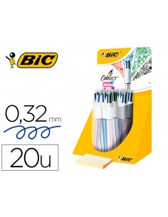 Boligrafo bic cuatro...