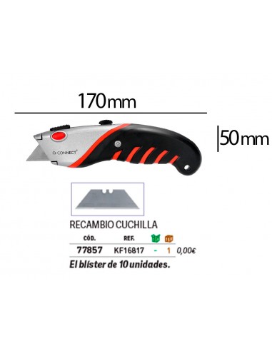Cuter q-connect metàl·lic ample...