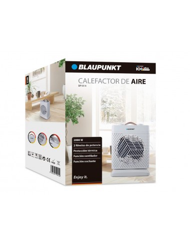 Calefactor d',aire blaupunkt 2000w...
