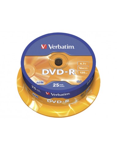 Dvd-r verbatim capacitat 4.7gb...