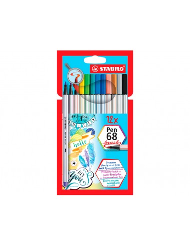 Rotulador stabilo acuarelable pen 68...