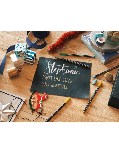 Rotulador stabilo punta de fibra pen...