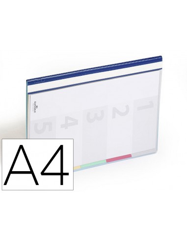 Carpeta dossier fastener plastico...