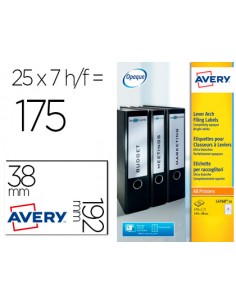 Etiqueta adhesiva avery...