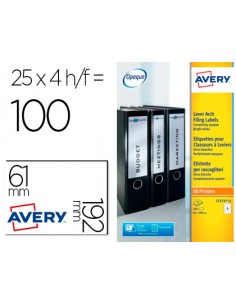Etiqueta adhesiva avery...