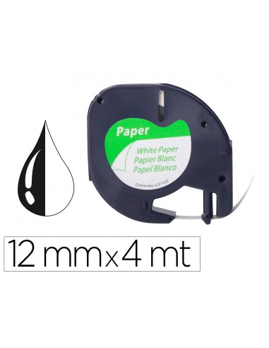 Cinta q-connect paper 12mm x 4mt...