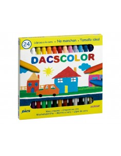 Lapices cera dacscolor caja... 2