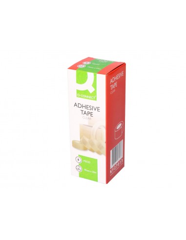 Cinta adhesiva q-connect transparent...